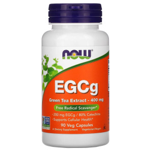 NOW, EGCg, 400 мг