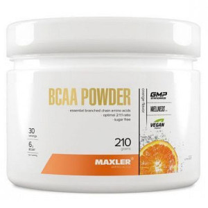 MAXLER, BCAA POWDER 2:1:1, 210 г (30 порций)