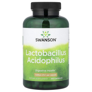 Swanson, Lactobacillus Acidophilus 1 Billion, 250 капс