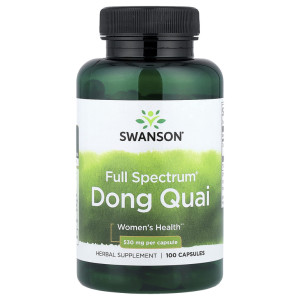 Swanson, Full Spectrum Dong Quai, 530 мг, 100 капс