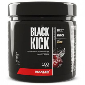 MAXLER, Black Kick, 500 г (17 порций)