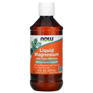 NOW, Liquid Magnesium, 237 мл (178 порций)