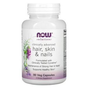 NOW, Hair, Skin & Nails, 90 капс (30 порций)