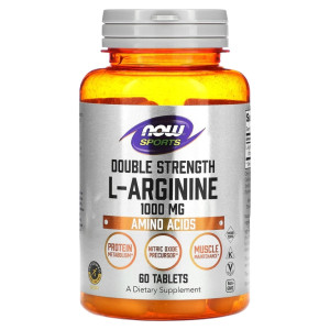 NOW, L-Arginine 1000 мг