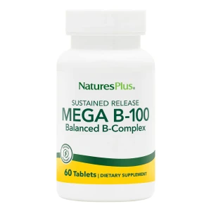 Natures Plus, Mega B - 100 Complex, 60 табл (60 порций)