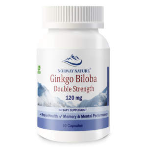 Norway Nature, Ginkgo Biloba, 60 капс (60 порций)