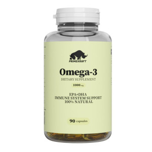 Primekraft, Omega-3 1000 мг, 90 софтгель (30 порций)