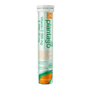 Primekraft, Plantago, Vitamin C 500 mg + Zinc 25 mg, 20 табл