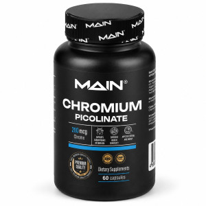 MAIN, Chromium Picolinate, 60 капс (60 порций)