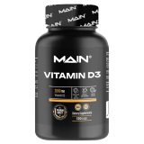 MAIN, D3 2000 МЕ, 120 капс (120 порций)