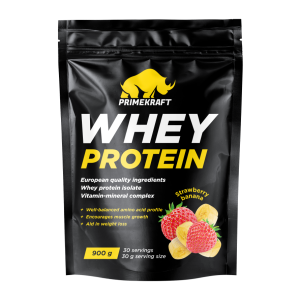 Primekraft, Whey Protein, 900 г пакет (30 порций)