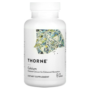 Thorne, Calcium, 120 капс (120 порций)