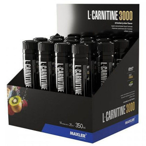 MAXLER, L-Carnitine 3000 мг, 14x25 мл (14 порций)