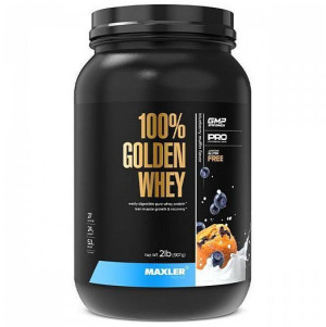 MAXLER, Golden Whey, 908 г (27 порций)