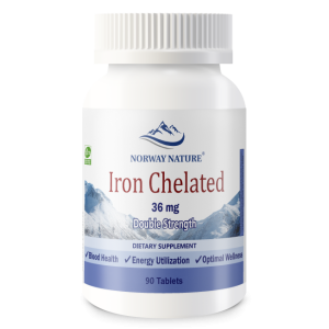 Norway Nature, Iron 36 мг, 90 табл (90 порций)
