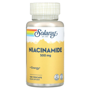 Solaray, Niacinamide, 500 мг, 100 капс (100 порций)