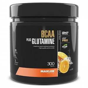 MAXLER, BCAA + Glutamine, 300 г (30 порций)