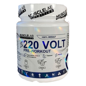 MUSCLELAB, 220 VOLT, 250 г (25 порций)