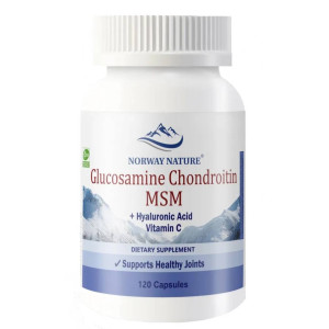 Norway Nature, Glucosamine Chondroitin MSM, 120 капс