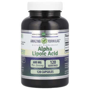 Amazing Formulas, Alpha Lipoic Acid 600 mg, 60 капс