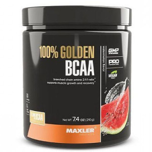 MAXLER, Golden BCAA, 210 г (30 порций)