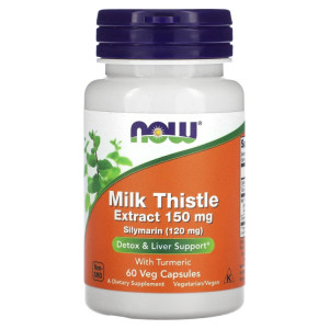 NOW, Silymarin Milk Thistle 150 мг