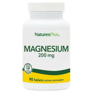 Natures Plus, Magnesium 200 мг, 90 табл (90 порций)
