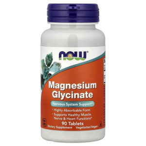 NOW, Magnesium Glycinate 100 мг