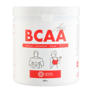 Natural Health, BCAA 300 г (50 порций)